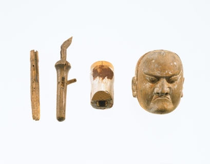 文楽人形かしら　陀羅助（だらすけ）