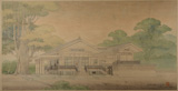 前橋八幡宮透視図