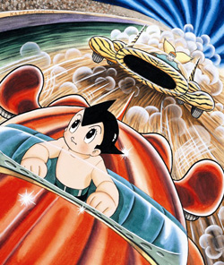 Original manuscripts of the Tetsuwan Atom (Astro Boy) series by Osamu Tezuka