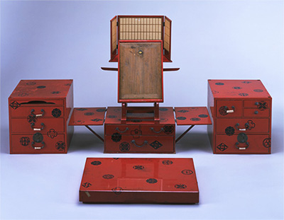 松島廓大芝居人形芝居繁栄図　一養亭芳滝