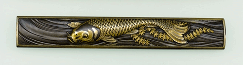 Kozuka with the motif of Carp