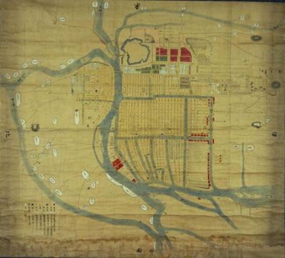 大坂三郷町絵図