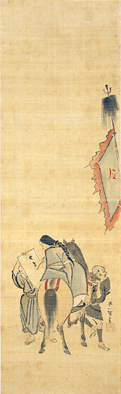 朝鮮通信使小童図