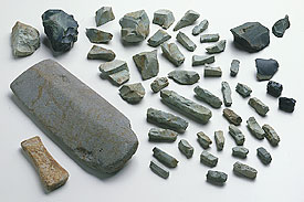 古墳時代中期の玉つくり関連遺物
