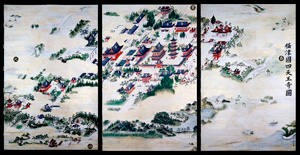 摂津国四天王寺図