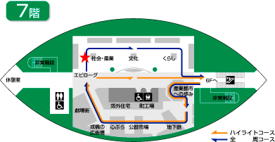 7階フロアマップ