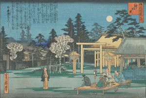 浪花百景のうち神明宮