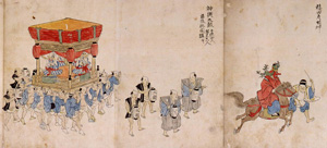 平野郷牛頭天王祭礼図