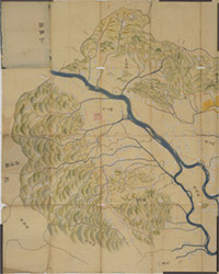 摂河淀川・大和川流域崩所図