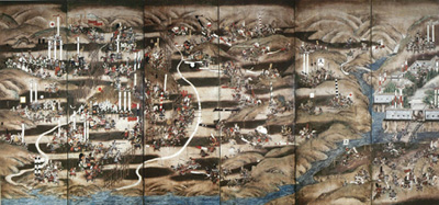 長篠合戦図屏風