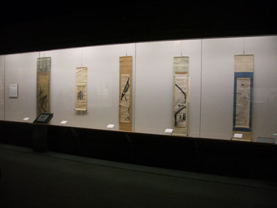 展示中の風景