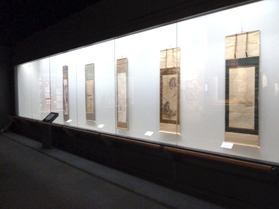 展示中の風景