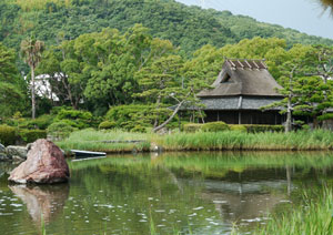 琴ノ浦温山荘園茶室