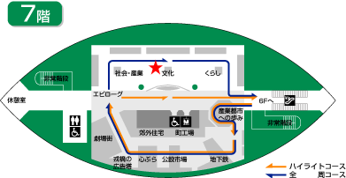 7階フロアマップ
