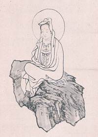 白衣観音像