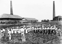 岸和田煉瓦綿業会社工場