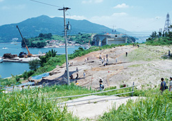 紀元前の交流拠点、勒島遺跡（慶尚南道）　画像