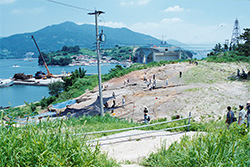 紀元前の交流拠点、勒島遺跡（慶尚南道）　画像