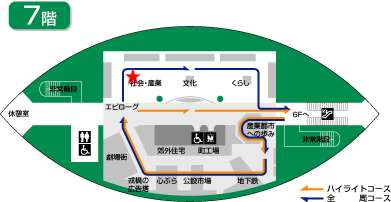 7階フロアマップ