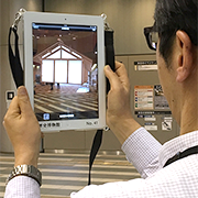 iPadで楽しむ難波宮遺跡探訪