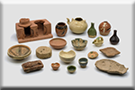 大阪市内出土のミニチュア土製品