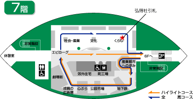 7階フロアマップ