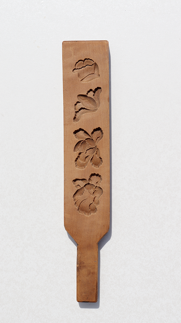 菓子木型 牡丹