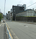 前期難波宮の宮城南門あたりの坂