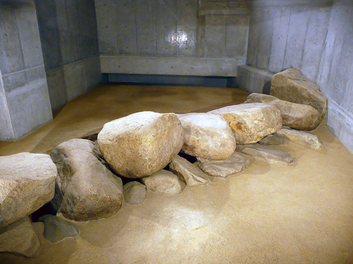 石組み水路写真