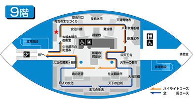 9階フロアマップ