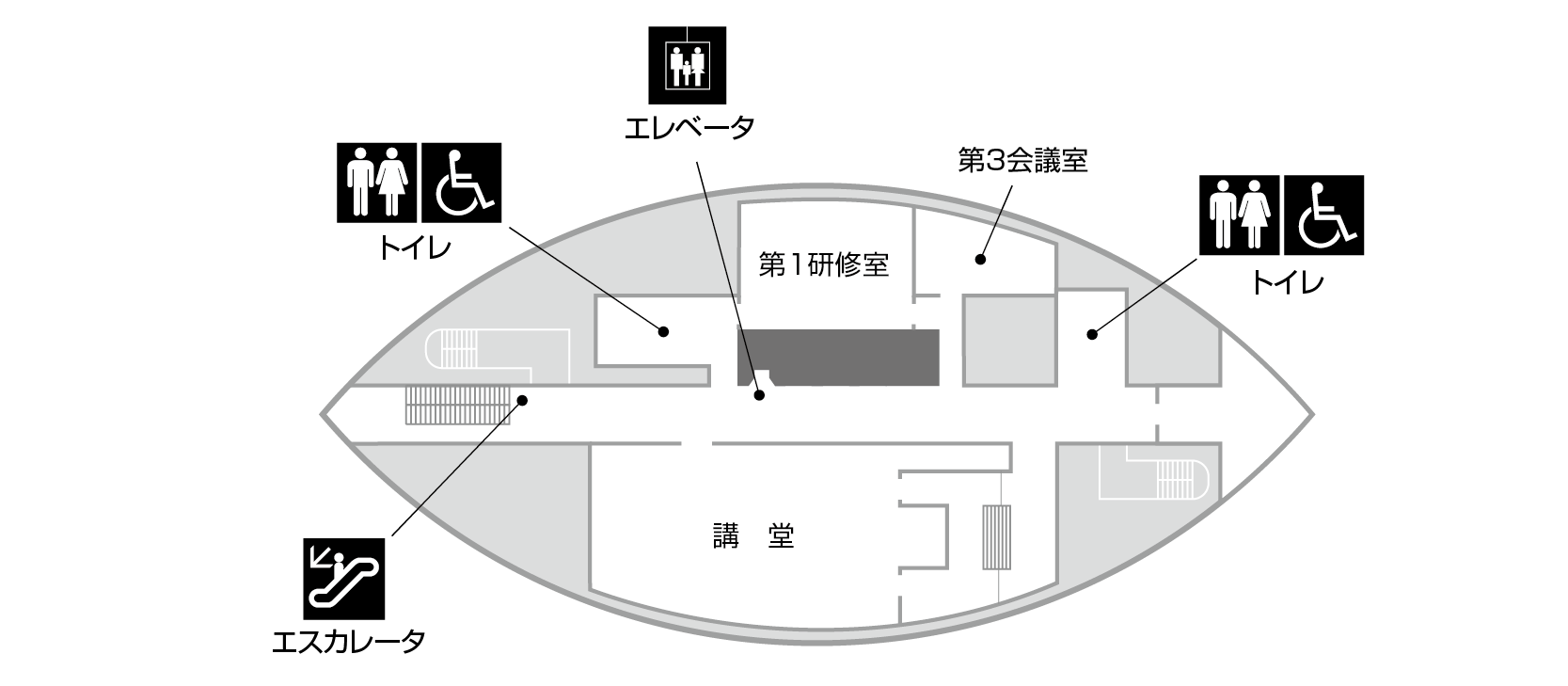 4階の施設案内