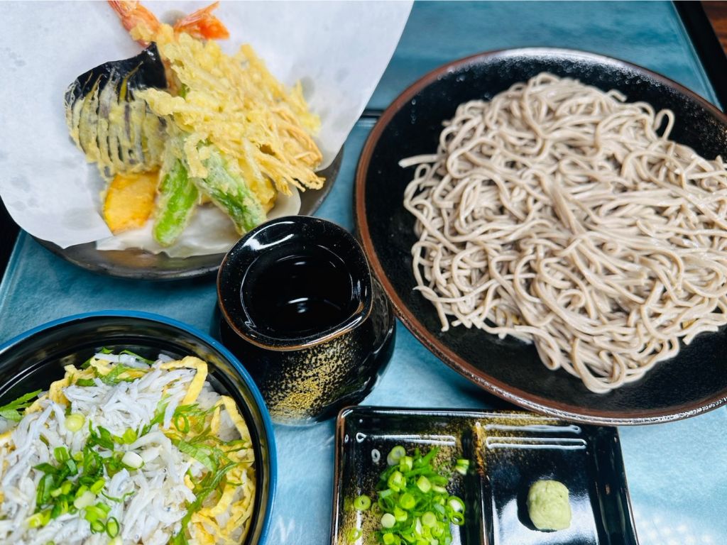天ざるそば御膳