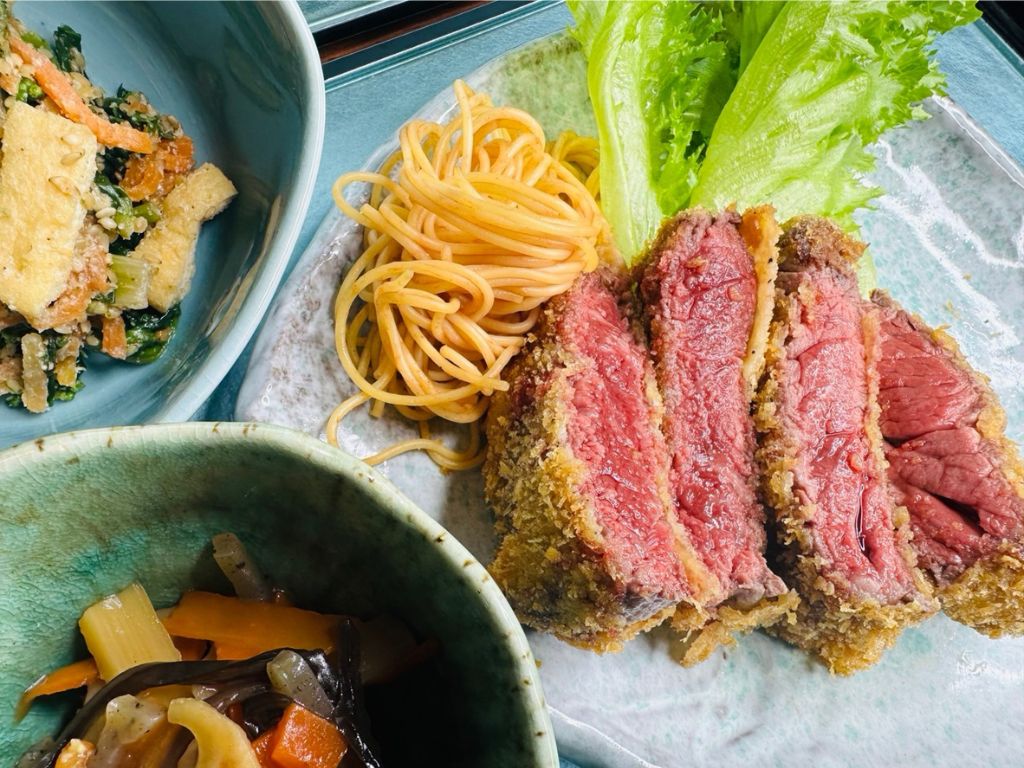 牛カツ御膳